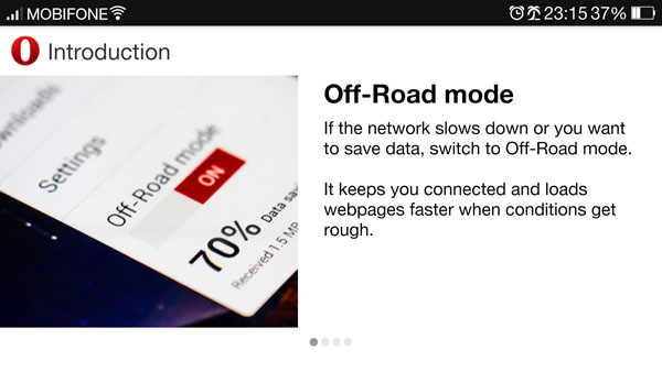 Làm sao tiết kiệm dung lượng khi duyệt web trên di động