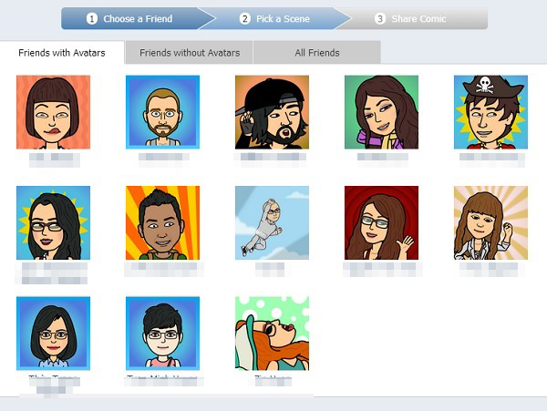 Cách tạo thiệp Valentine với Bitstrips