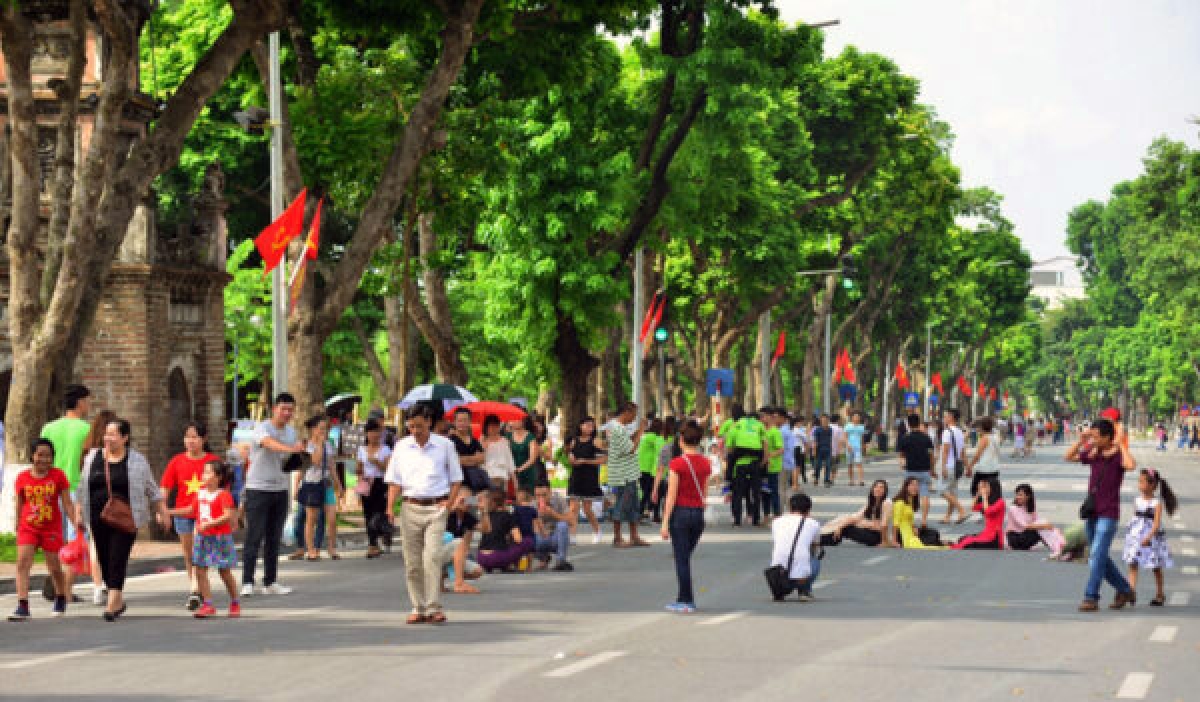 Pedestrian streets will  open to the public on September 18