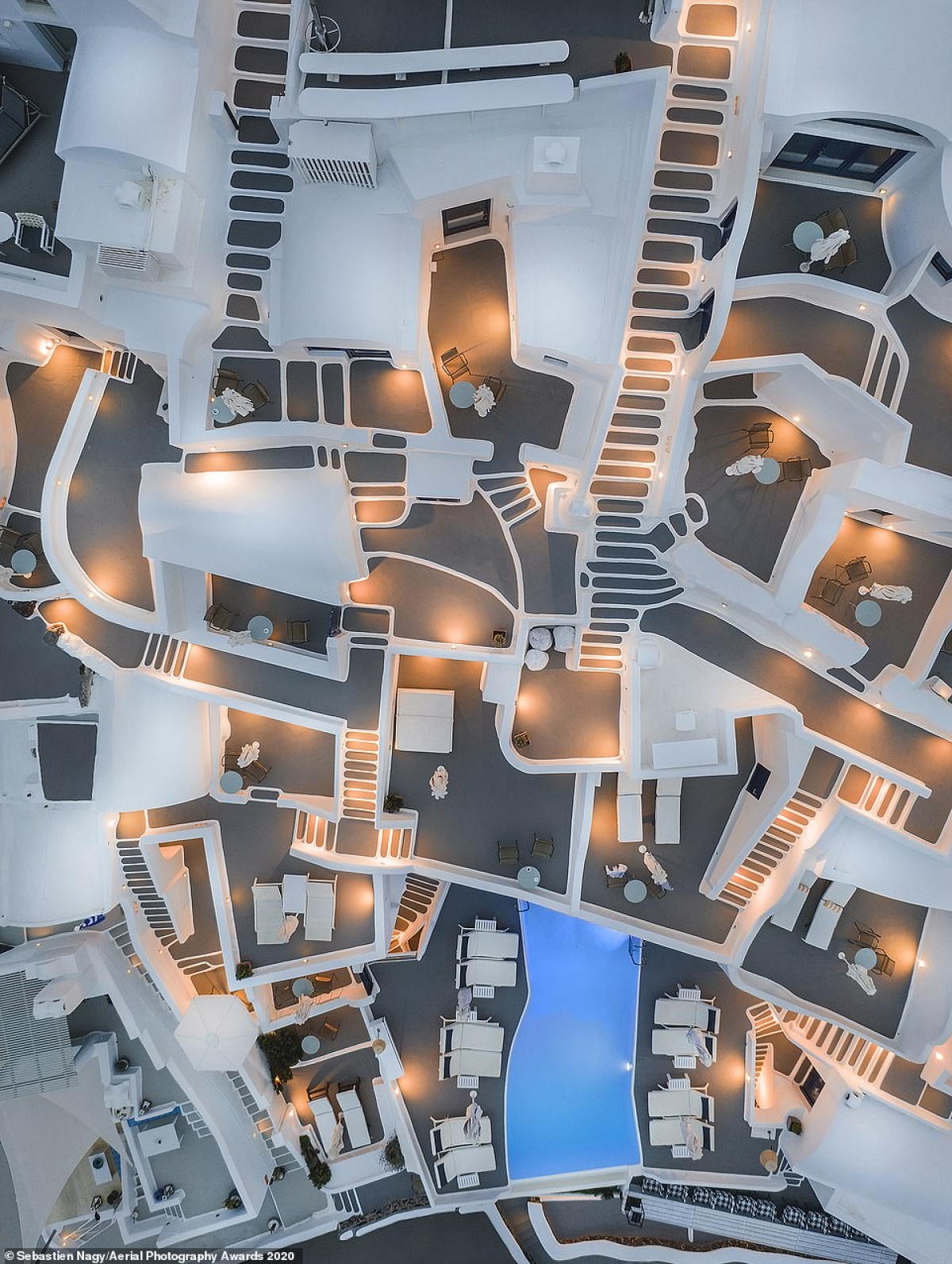 Here are some additional impressive entries. This drone image is snapped by Belgian photographer Sebastien Nagy, with the photo being named Aerial Photographer of the Year 2020.