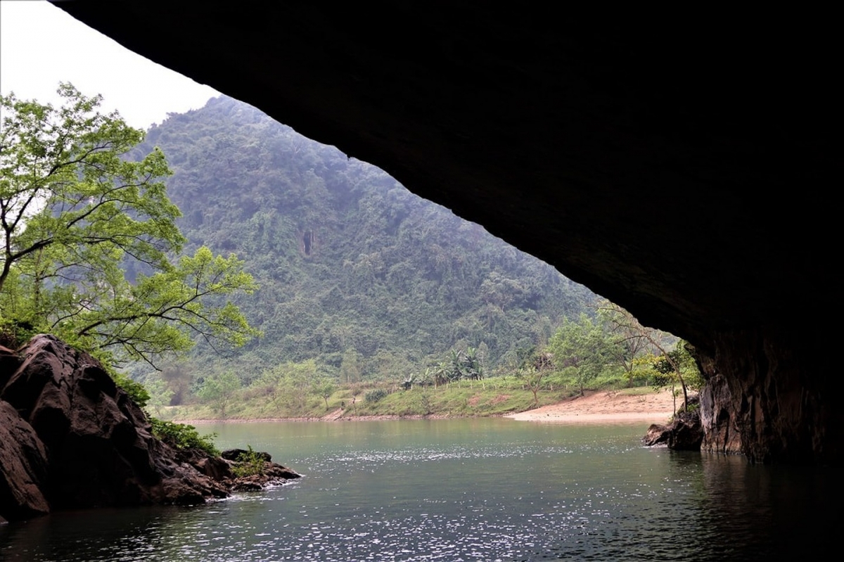 Exploring the caves of Phong Nha Ke Bang. As one of the nation’s greatest national parks and a UNESCO World Heritage Site, guests can find hidden within the fields of limestone peaks some of the largest caves in the entire world.