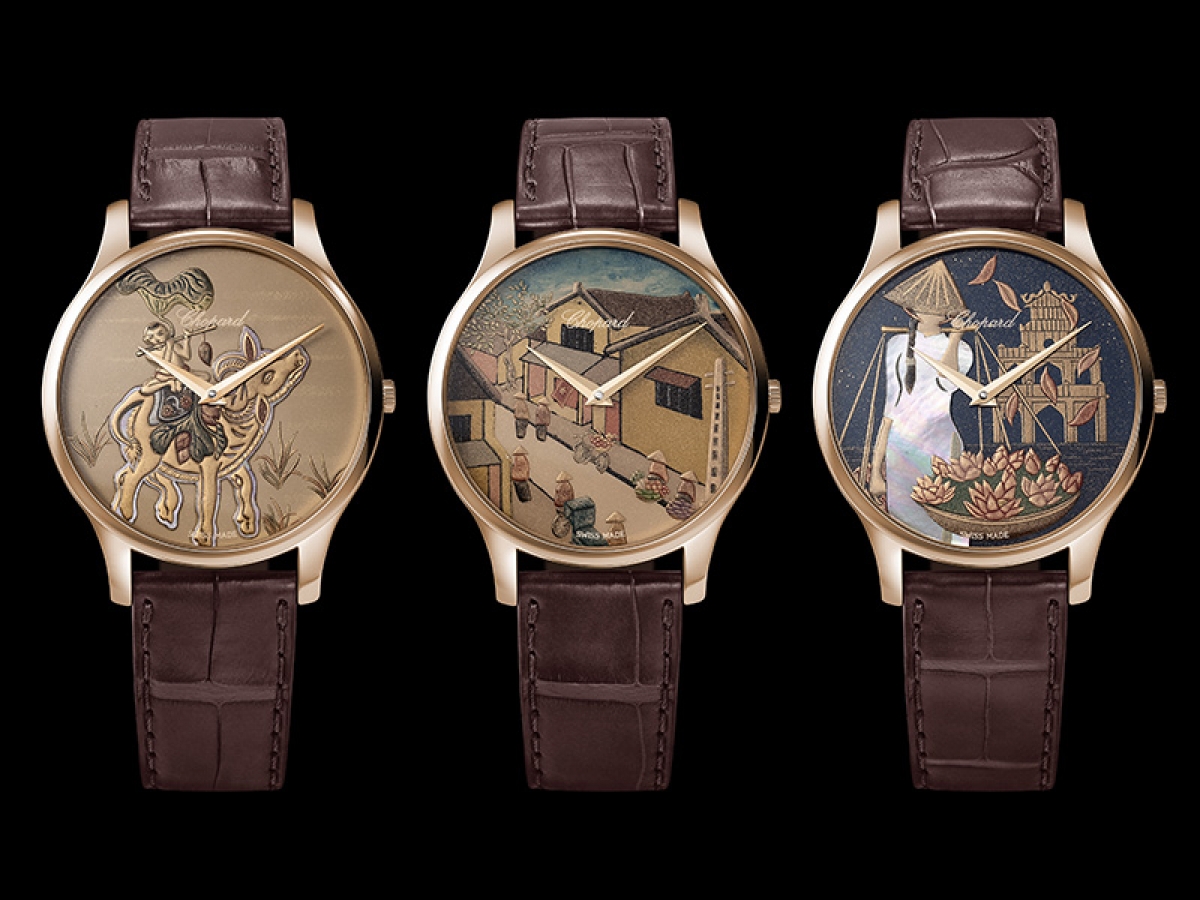 Chopard luxury watch features images of Hanoi s Old Quarter