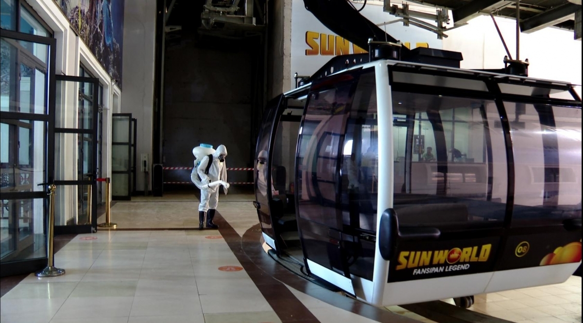 COVID-19 prevention and control measures have been strictly implemented throughout Sa Pa.