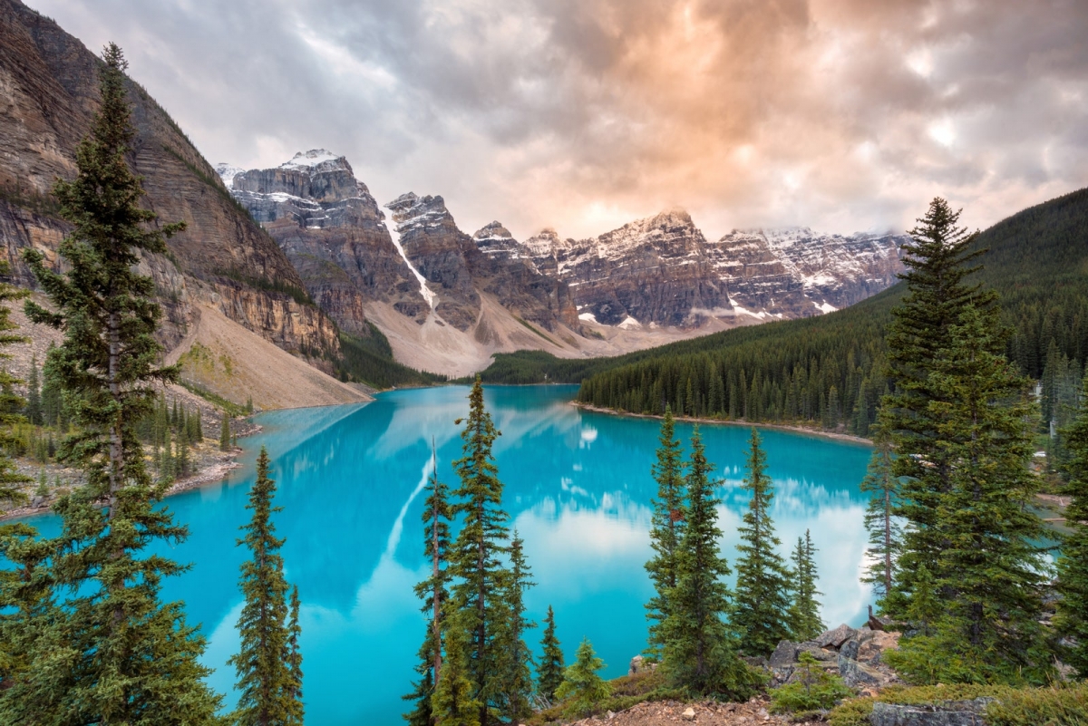 Third place goes to Canada due to its range of stunning beautiful landscapes.