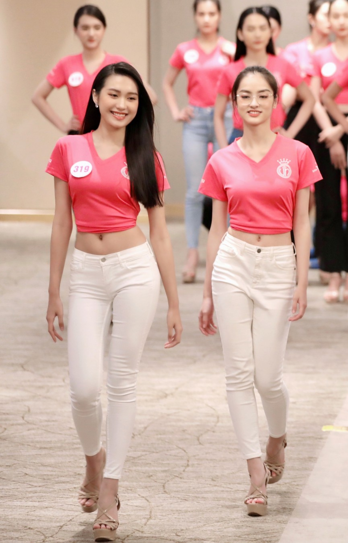 Each of the 35 finalists take part in a challenging training workshop in Ho Chi Minh City in preparation for the sub-contests which are set to get underway in Vung Tau city on November 10.