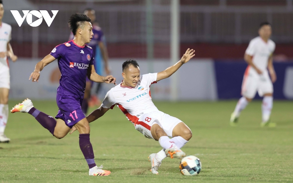 Viettel FC displayed a resolute defence, a feature of their season.