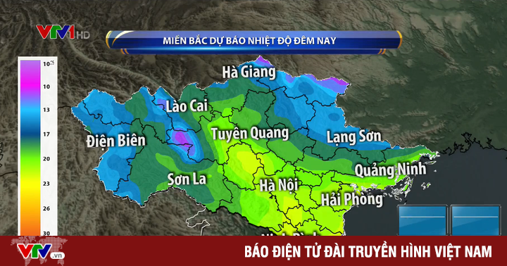 Nghe VietNamNet: Đêm nay (18/12), không khí lạnh ảnh hưởng đến vùng núi Bắc Bộ
