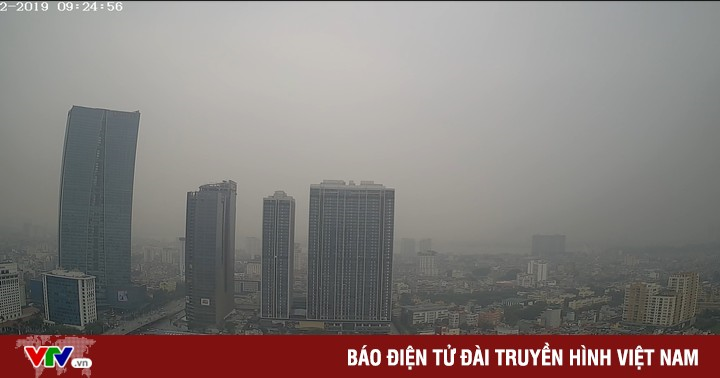 Nghe VietNamNet: Ngày đầu tuần, chất lượng không khí Hà Nội ở mức xấu