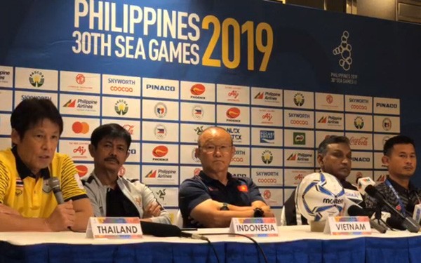 Nghe VietNamNet: Họp báo bảng B môn bóng đá nam SEA Games 30