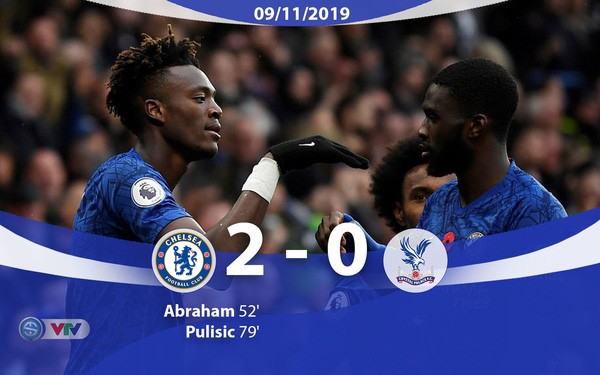 Nghe VietNamNet: Chelsea 2-0 Crystal Palace: The Blues tạm chiếm ngôi nhì bảng
