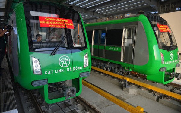 Nghe VietNamNet: Dự án đường sắt Cát Linh - Hà Đông: Các đoàn tàu được cấp chứng nhận đăng kiểm tạm thời