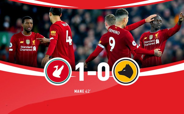 Nghe VietNamNet: Liverpool 1-0 Wolverhampton: Thắng lợi nhọc nhằn!