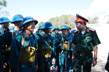 Hình ảnh Sư đoàn 302, Quân khu 7 diễn tập phòng ngự bờ biển - ảnh 2