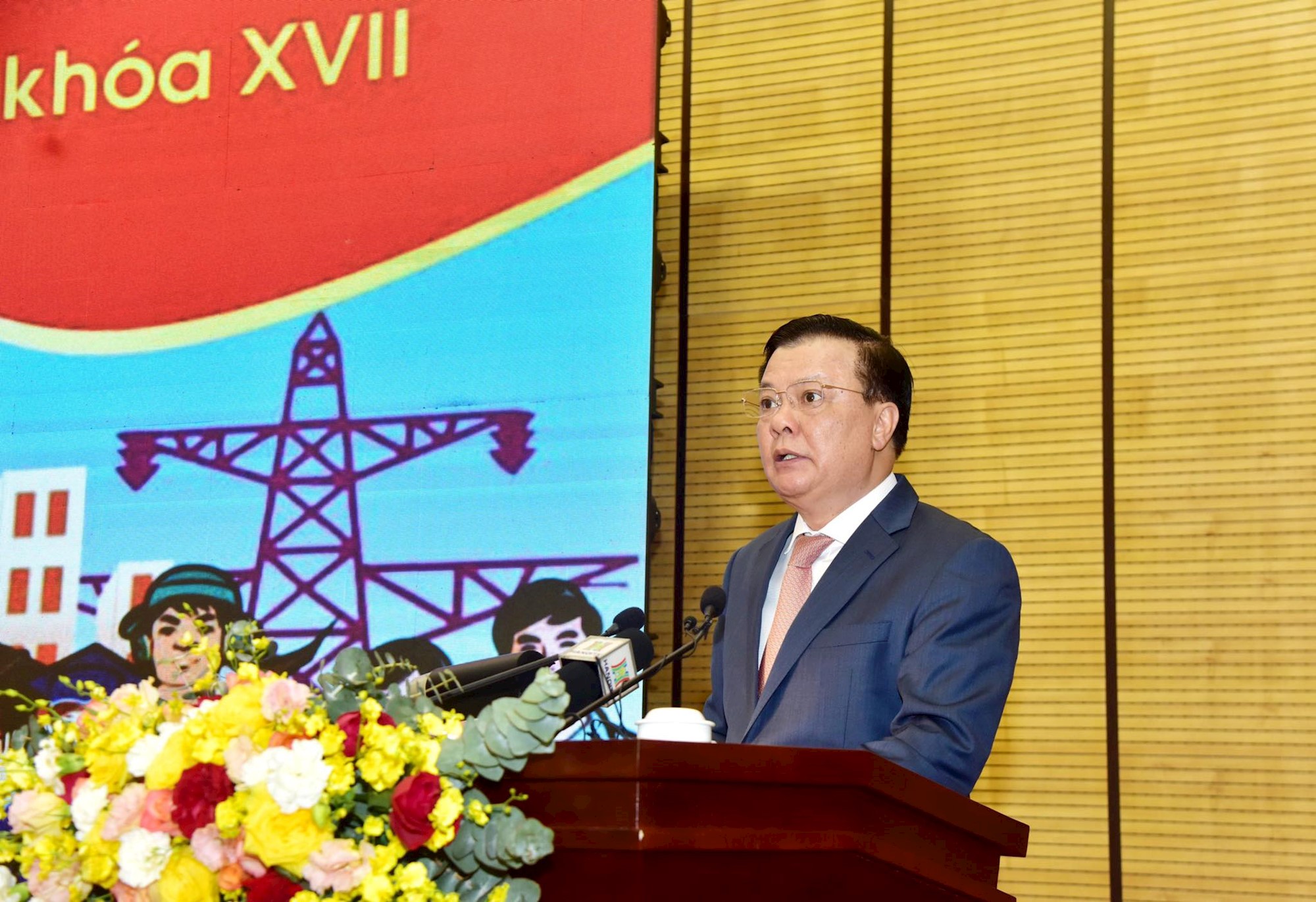 Phát biểu khai mạc Hội nghị trực tuyến toàn TP học tập, quán triệt 10 chương trình công tác của Thành ủy của Bí thư Hà Nội