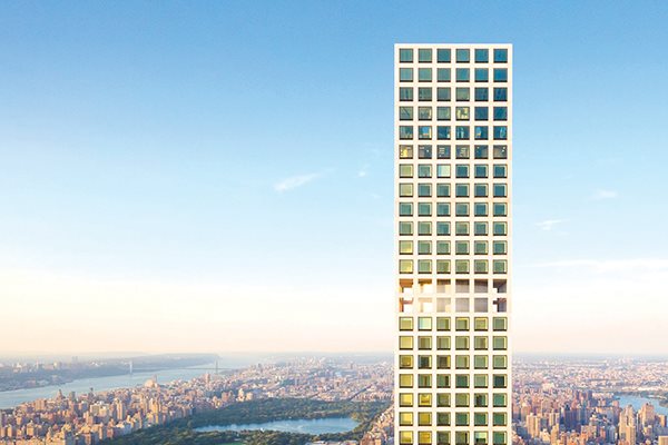 Một phần tư cao ốc 88 tầng ở Park Avenue bỏ trống