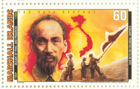 Điểm lại các bộ tem bưu chính về chiến thắng Điện Biên Phủ - ảnh 8