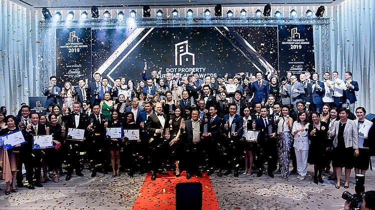 more than 45 winners celebrate dot property southeast asia awards 2019