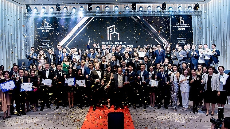 more than 45 winners celebrate dot property southeast asia awards 2019