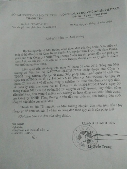 Hàng trăm hộ dân kêu cứu vì cơ sở sản xuất dầu thải gây ô nhiễm nặng - ảnh 4