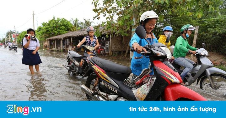 Nghe VietNamNet: Triều cường sông Sài Gòn đạt đỉnh, nhiều nơi có thể ngập sâu hôm nay