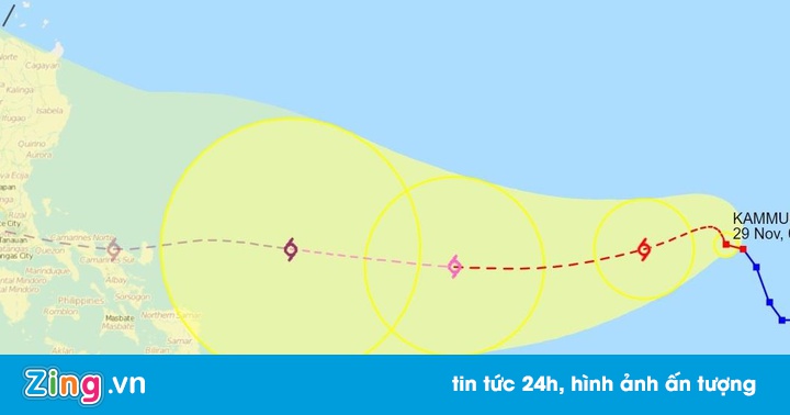 Nghe VietNamNet: Siêu bão Kammuri tấn công Philippines với sức gió 200 km/h