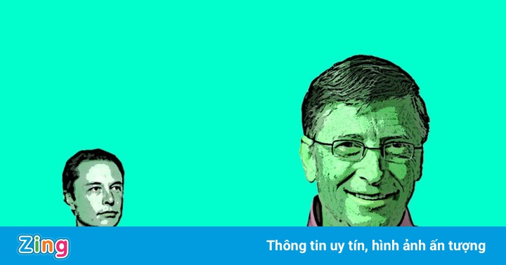 Elon Musk giàu nhất thế giới, nhưng có thể ít tiền hơn Bill Gates