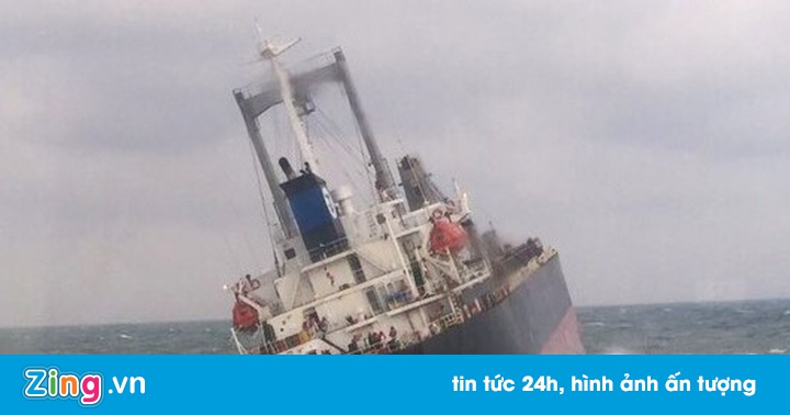 Nghe VietNamNet: Cứu 18 thuyền viên nước ngoài trên tàu hàng 9.000 tấn sắp chìm