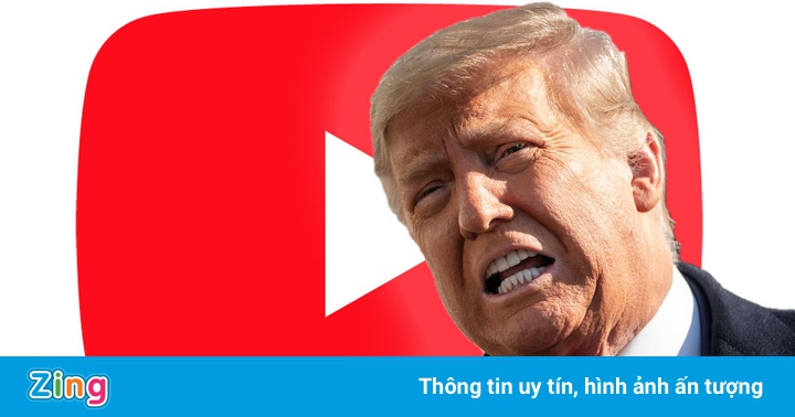 YouTube lại cấm ông Trump