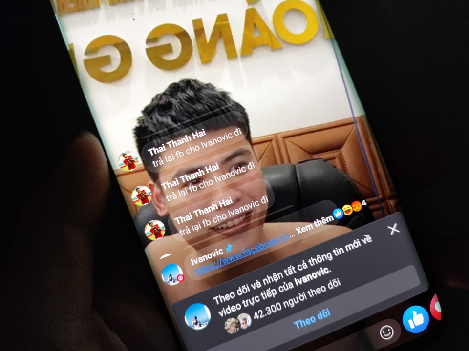 Thanh niên người Việt giữ Facebook của Ivanovic là ai?