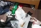 Phòng trọ ngập trong rác, quần áo bẩn của nữ sinh đại học