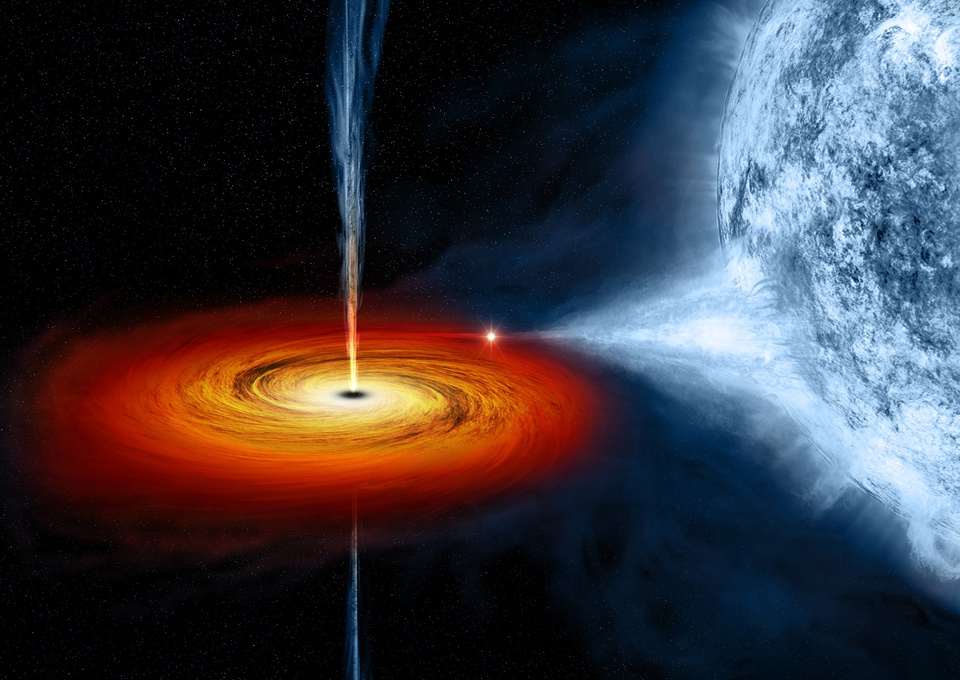 Phát hiện hố đen nặng gấp 142 lần Mặt Trời
