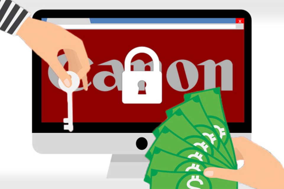 Canon bị hack 10 TB dữ liệu