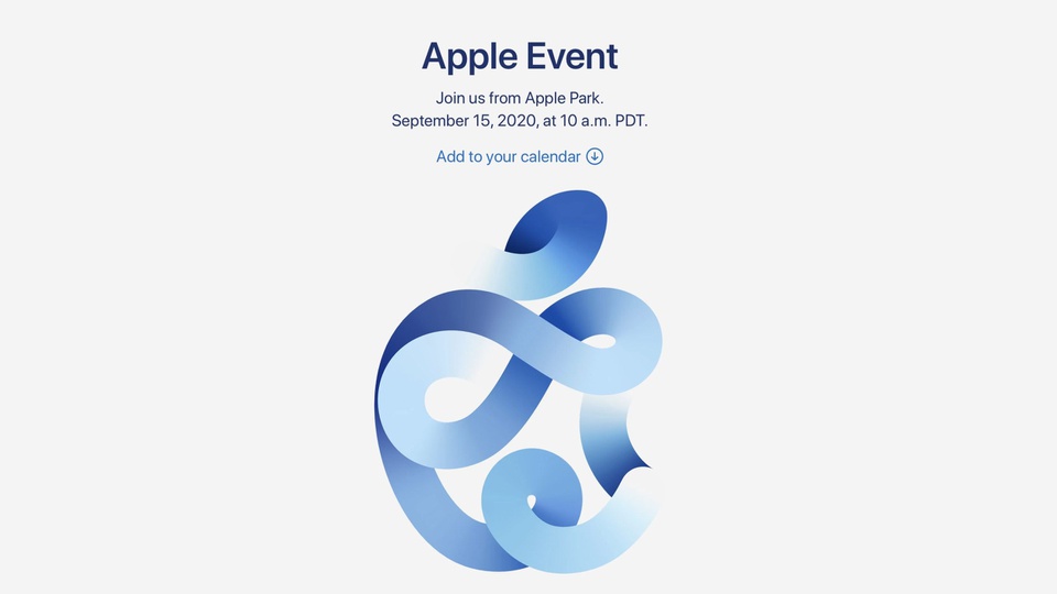 Apple thông báo sự kiện ra mắt ngày 15/9