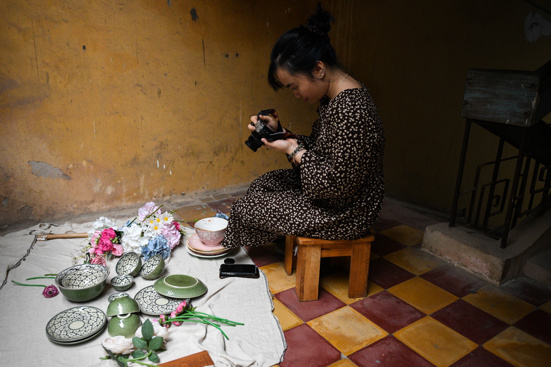 Kinh doanh trong khu tap the, cuoc song trong cac khu tap the anh 14