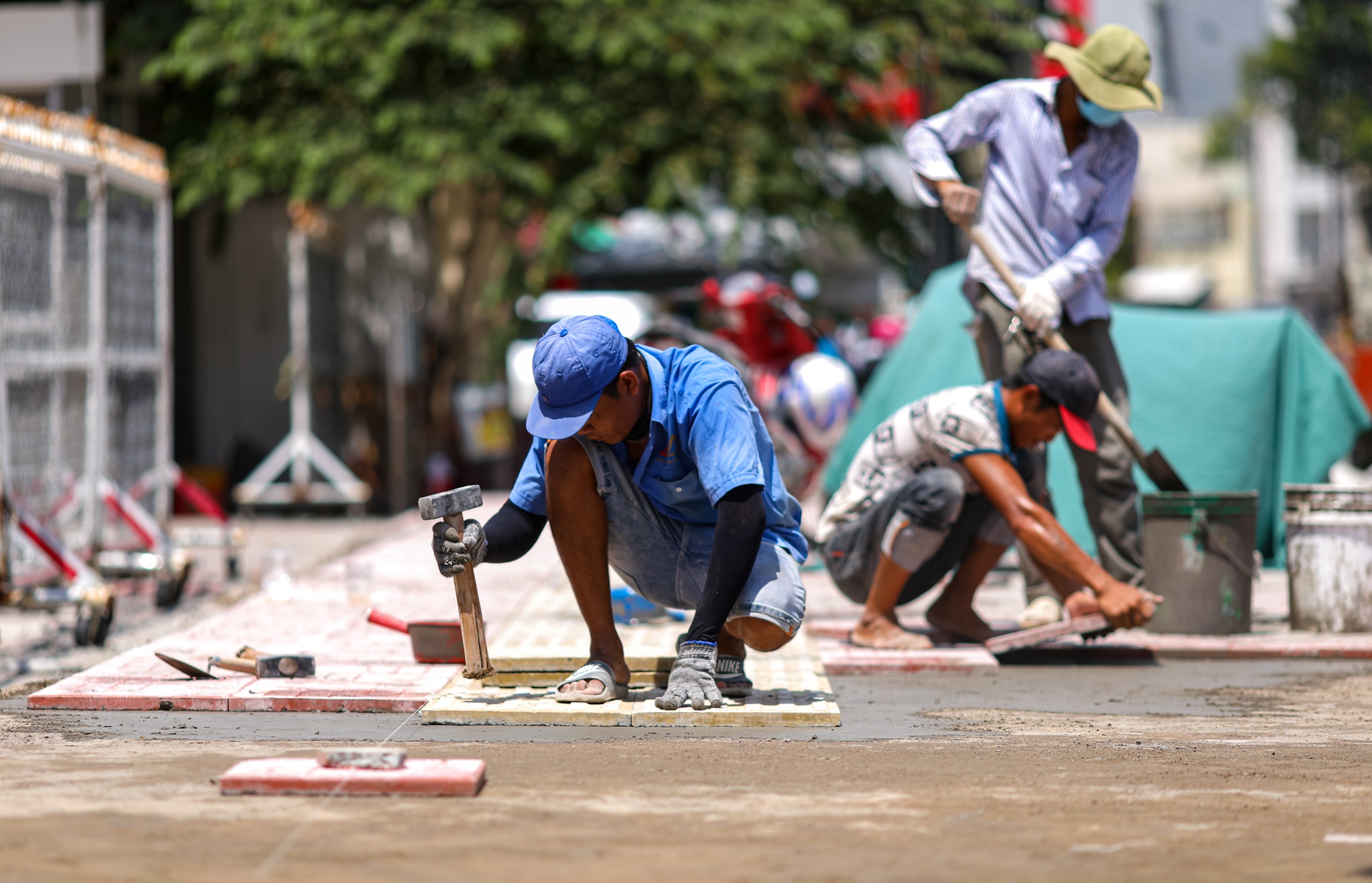 Dien mao cong trinh nang duong Nguyen Huu Canh anh 8