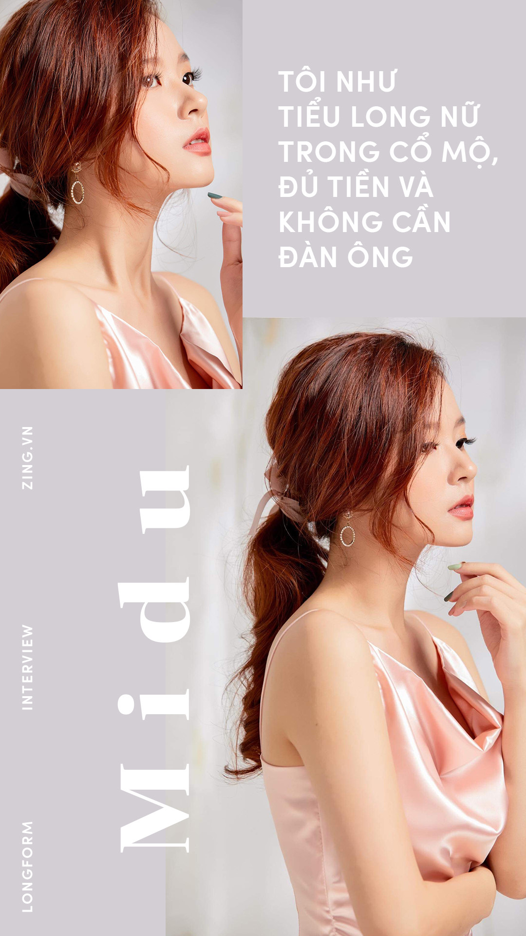 Midu: 'Toi nhu Tieu Long Nu trong co mo, du tien va khong can dan ong' hinh anh 1