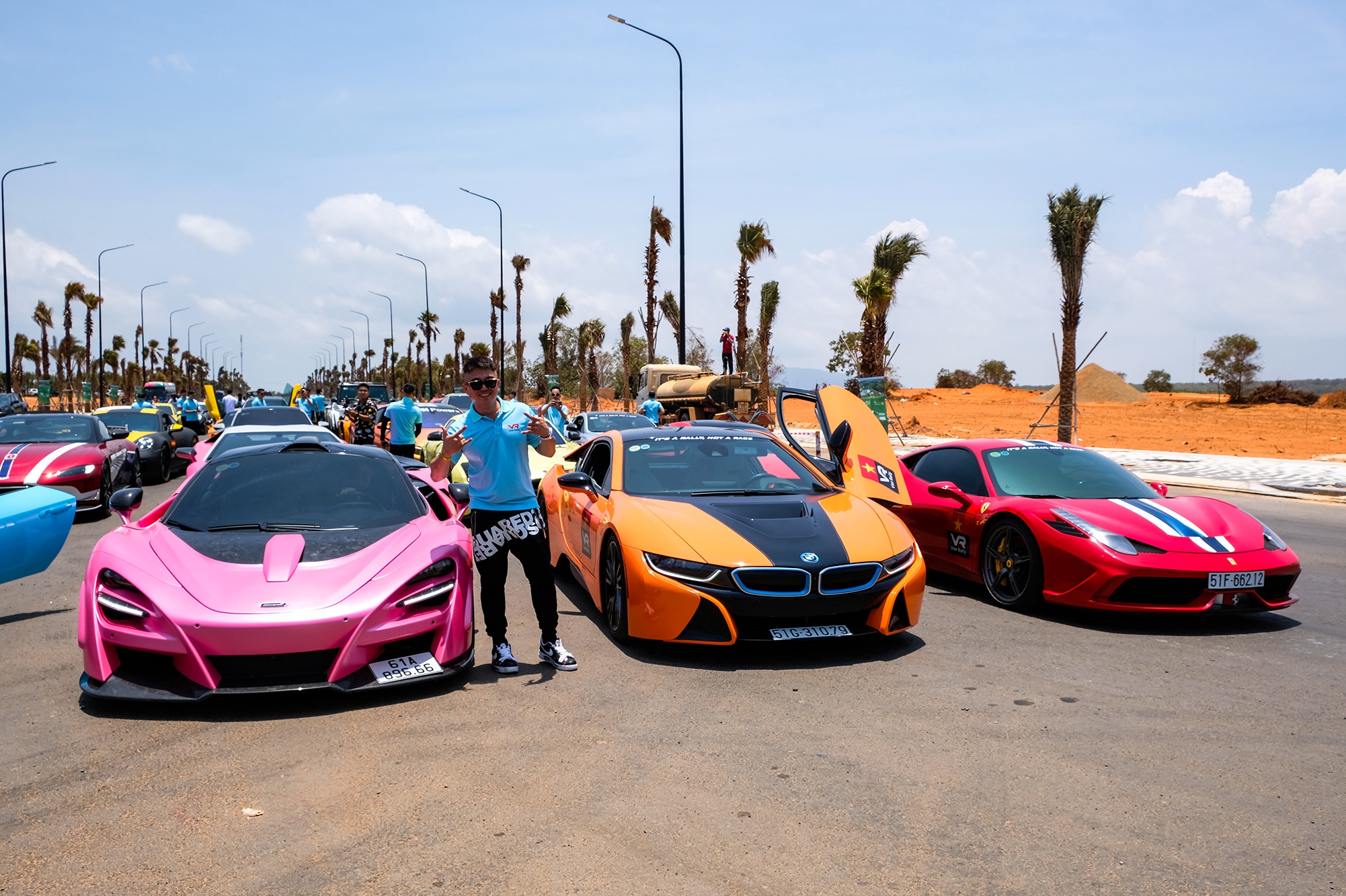 Nhieu sieu xe do hang hiem quy tu tai hanh trinh VietRally anh 1