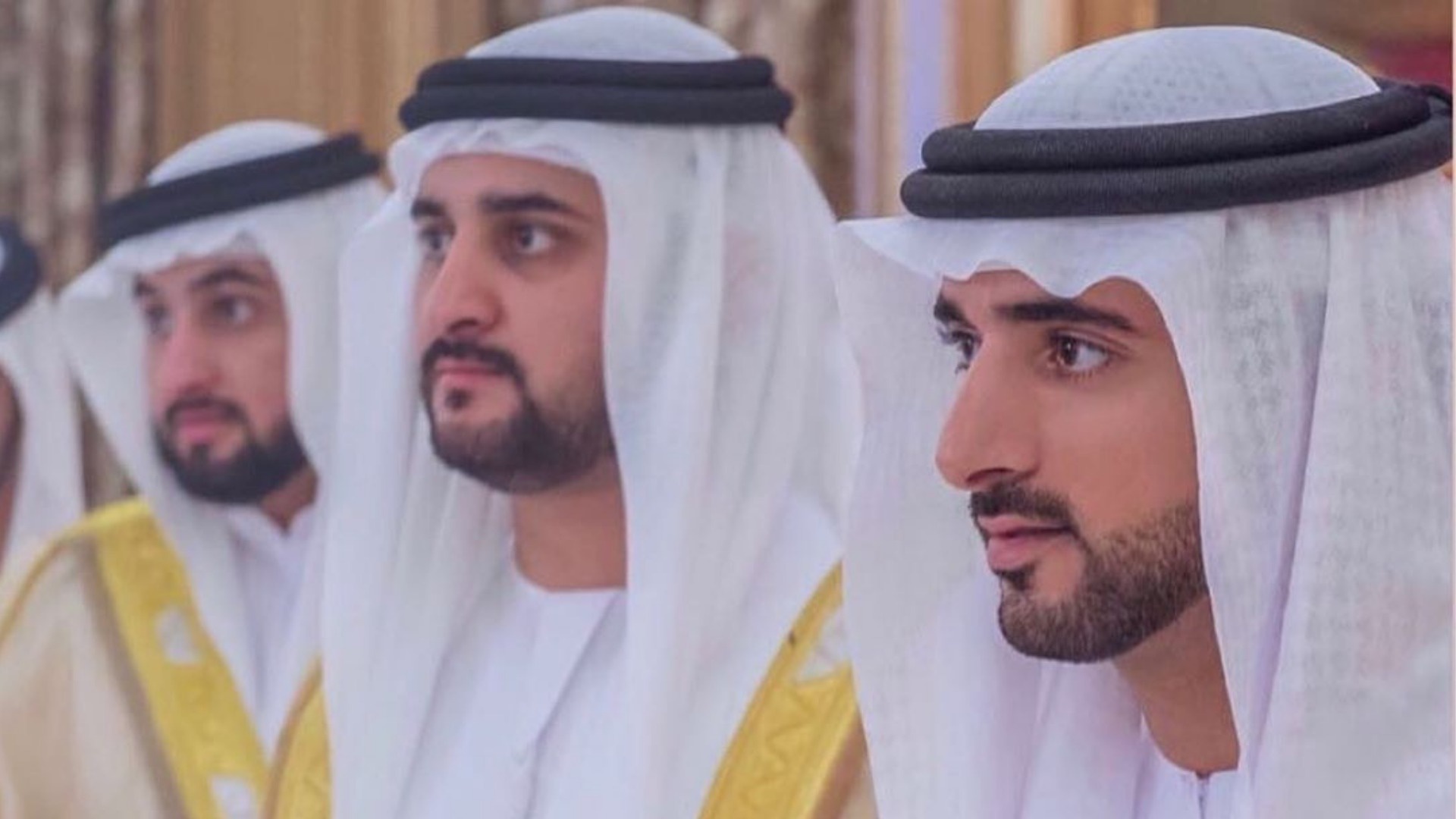 3 anh em hoàng tử Dubai kết hôn cùng ngày
