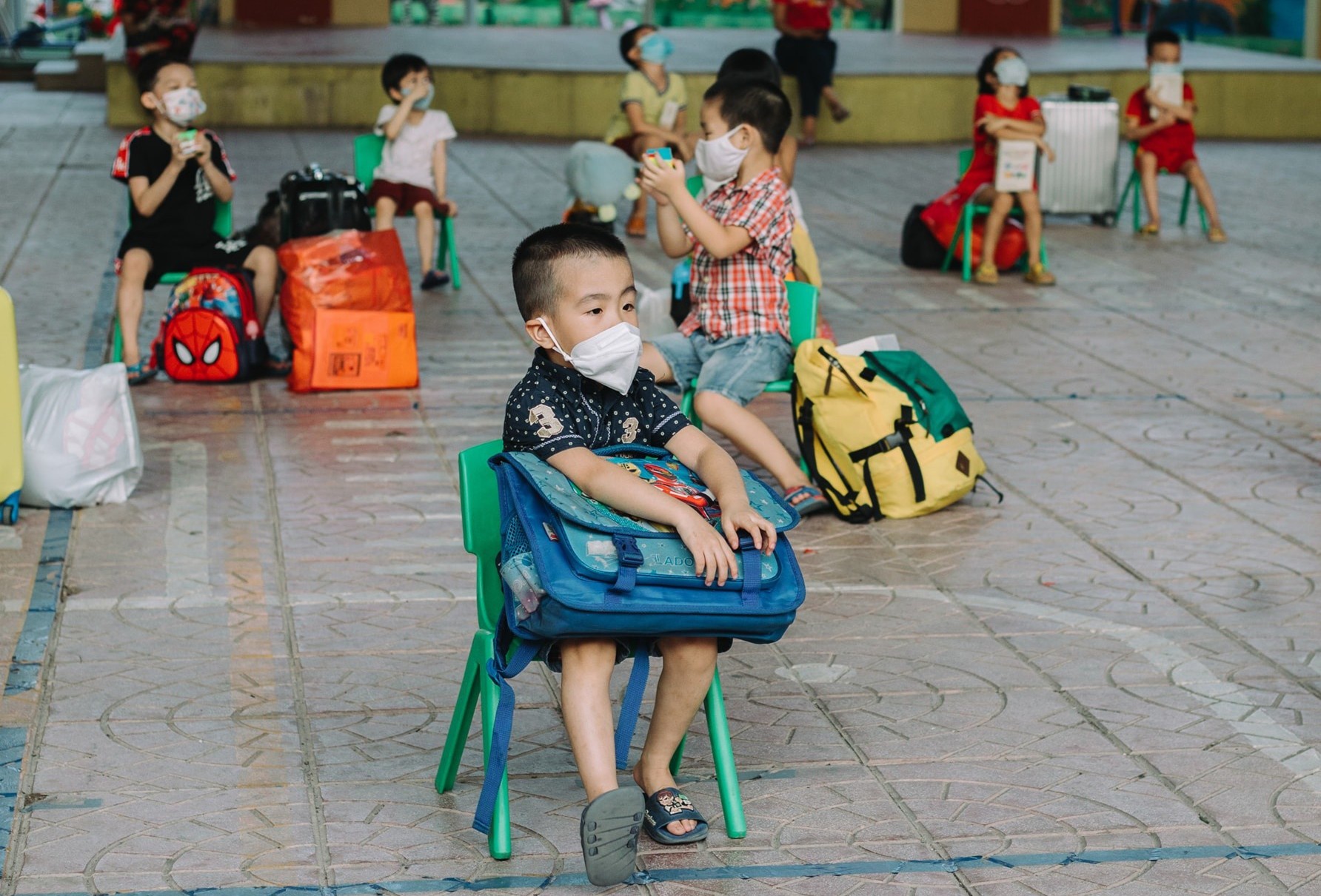 hoc sinh mam non bac giang cach ly anh 1