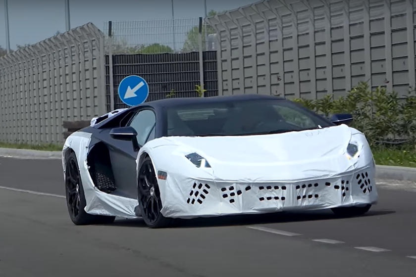 Lamborghini Aventador hybrid duoc thu nghiem anh 1