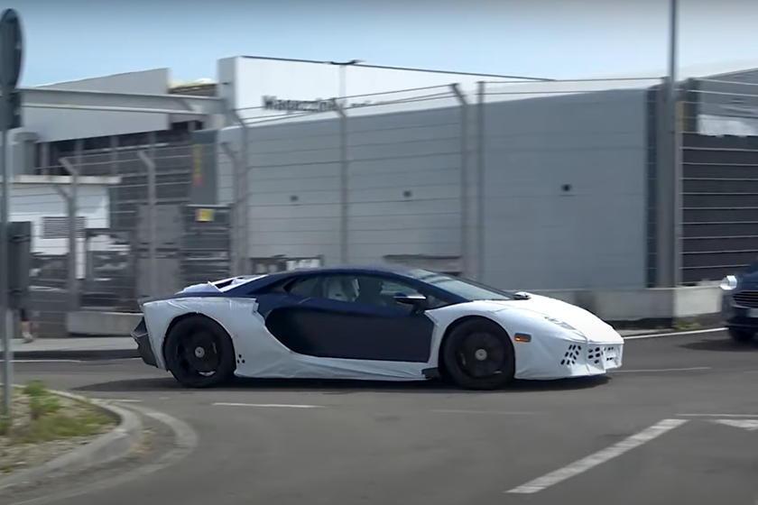 Lamborghini Aventador hybrid duoc thu nghiem anh 2