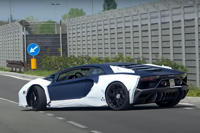 Lamborghini Aventador hybrid duoc thu nghiem anh 4