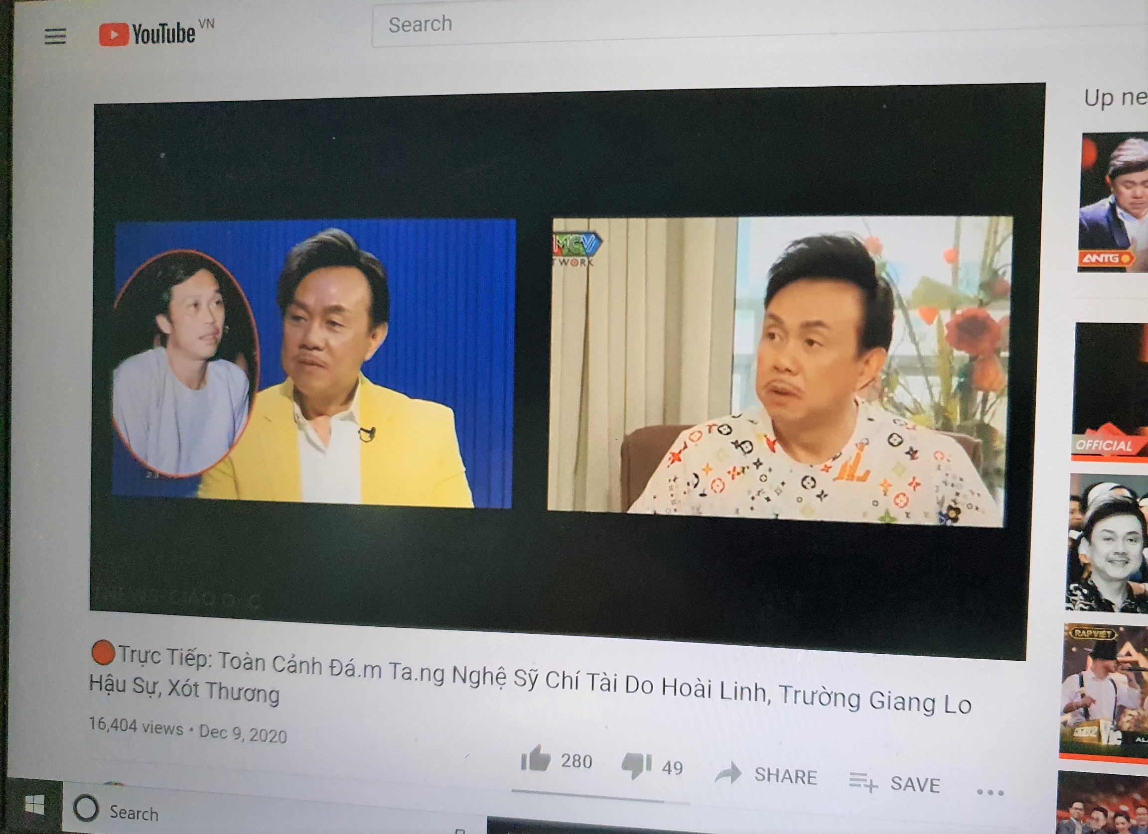 Video gia dam tang Chi Tai anh 2