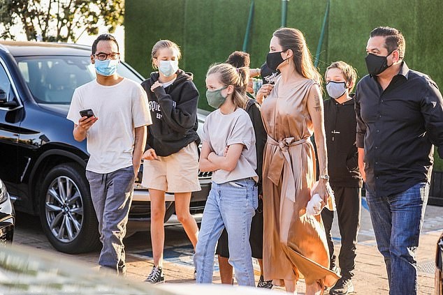 Angelina Jolie va Brad Pitt anh 4