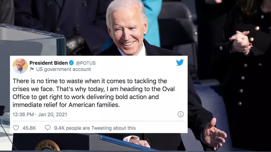 Joe Biden dang gi tren Twitter anh 1
