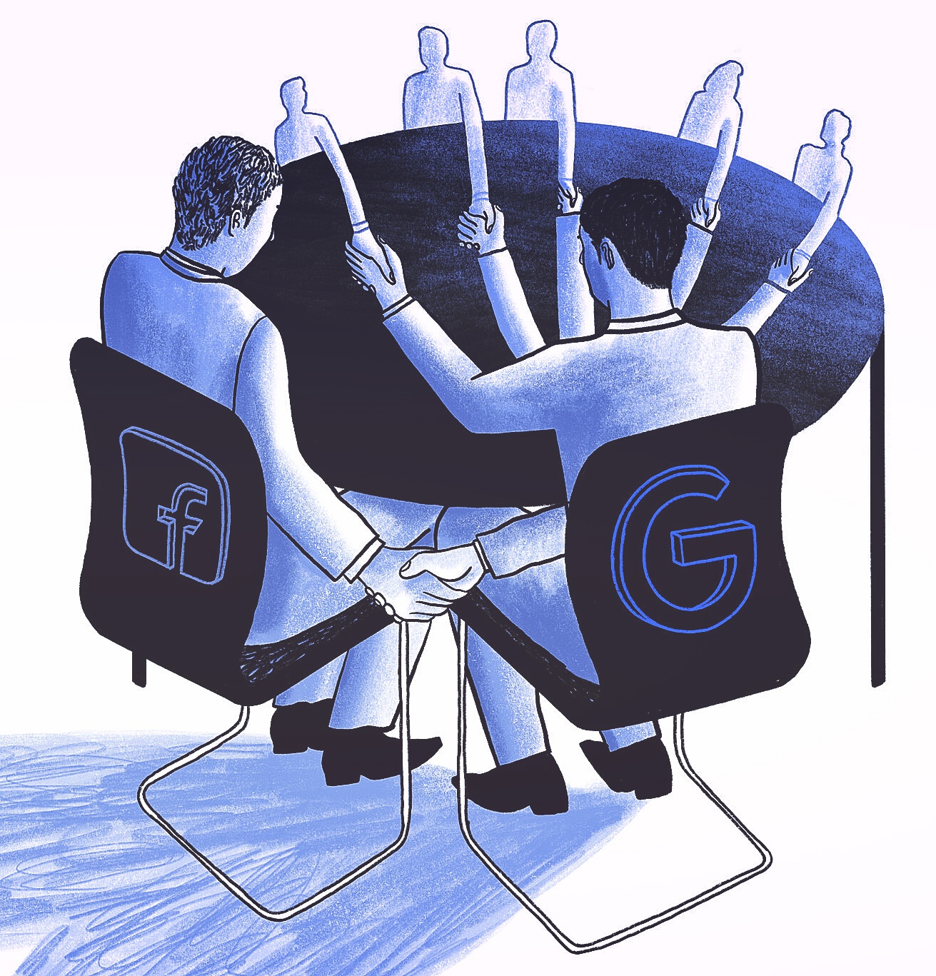 Facebook va google hop tac anh 1