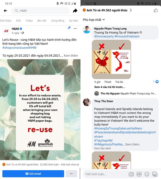 H&M dong y dang ban do co duong luoi bo anh 1