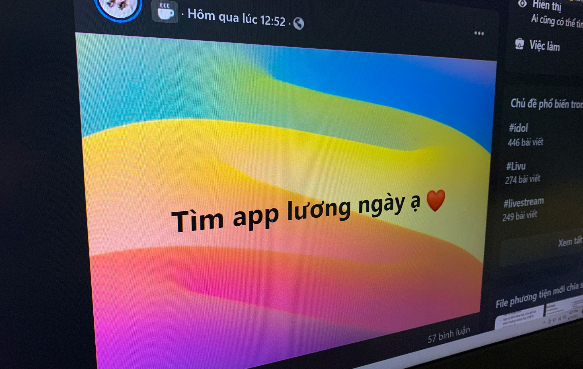 app livestream ban tuyen dung tren facebook anh 3