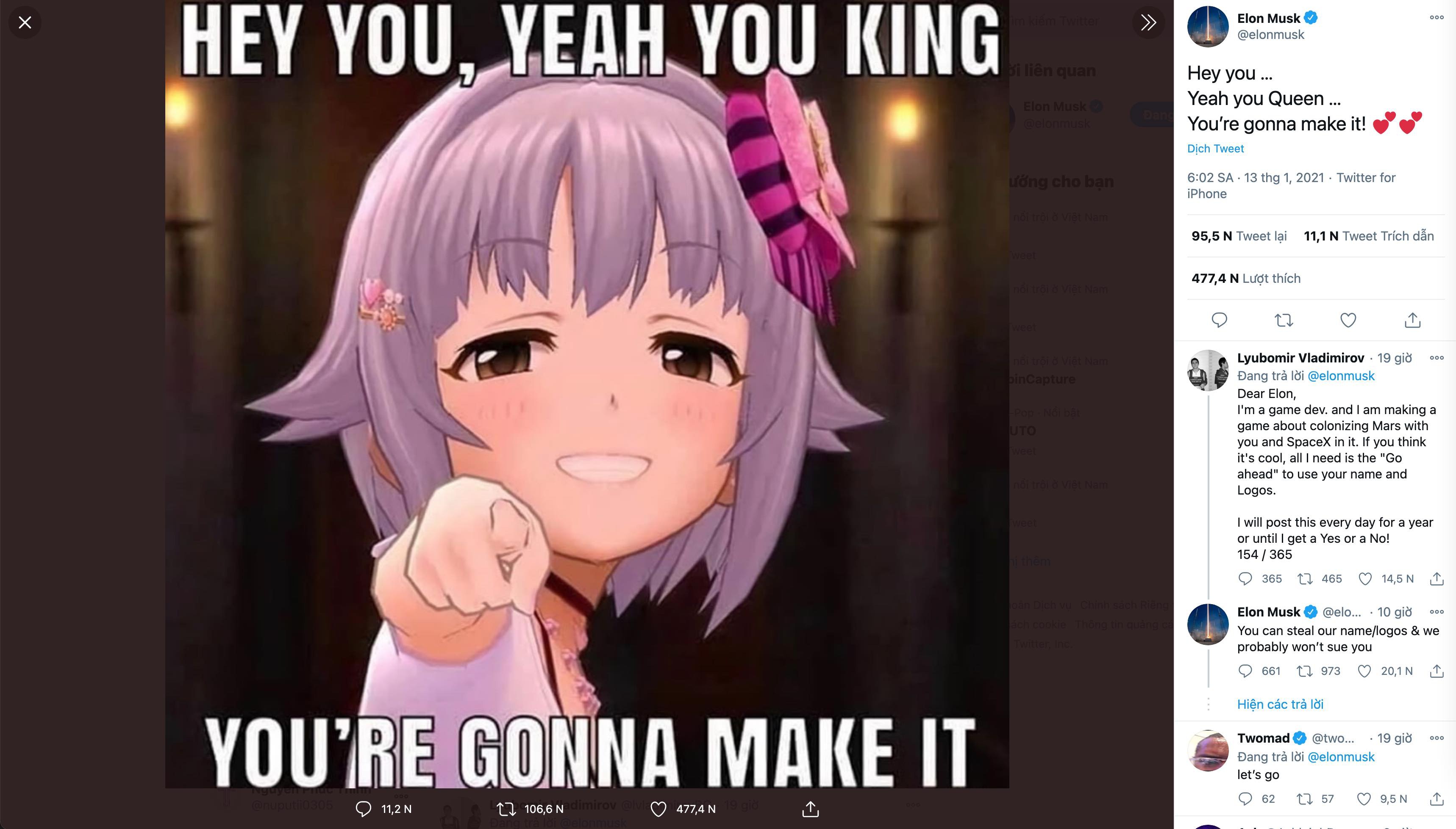 Elon Musk giup hang game tang gia co phieu anh 1