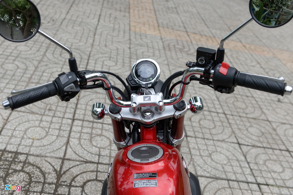 Nhung mau xe may dang ban tai Viet Nam chi di duoc mot nguoi hinh anh 4 Honda_MonKey_125_zing_8.jpg